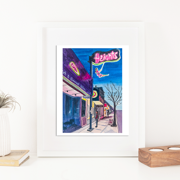 Helen (The Swinging Girl) - Burnaby Heights Print