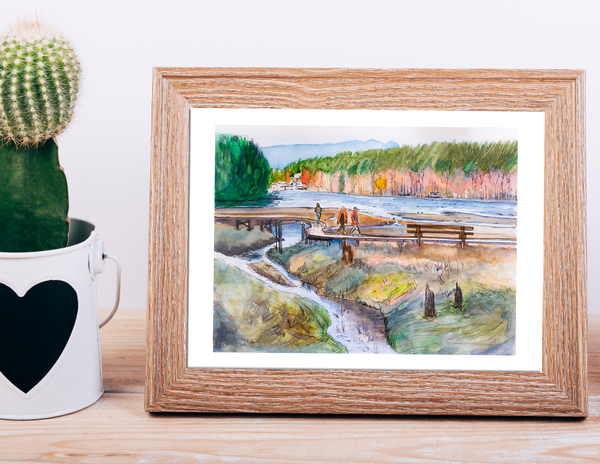 Port Moody Boardwalk PRINT