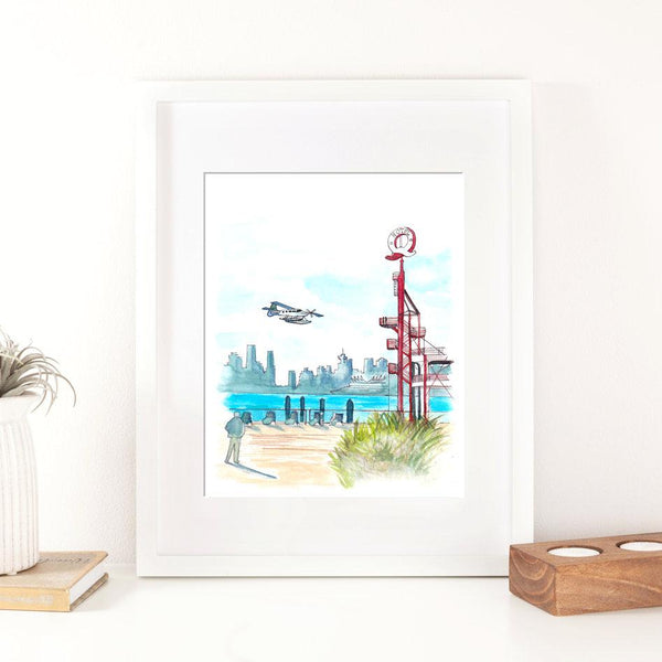 Vancouver Lonsdale Quay PRINT