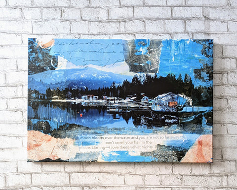 "The Lake" Giclee Canvas Print