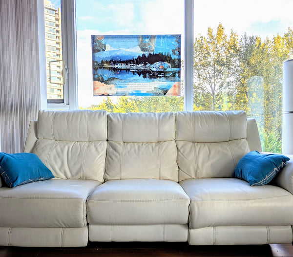 "The Lake" Giclee Canvas Print